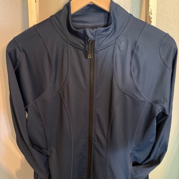 Kyodan Women’s Dark Blue Athletic Zip Up Jacket Size M - Picture 4 of 8